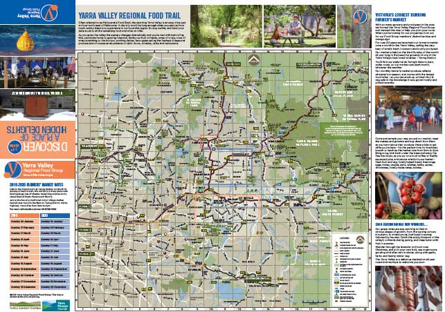 Yarra Valley Map